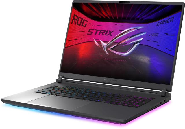 Лаптоп ASUS ROG Strix G18 2025 G815LW-S9035W - 18.0" IPS WQXGA 240Hz, Intel Core Ultra 9 275HX, 32GB DDR5, 2TB SSD, RTX 5080 16GB, Windows 11 