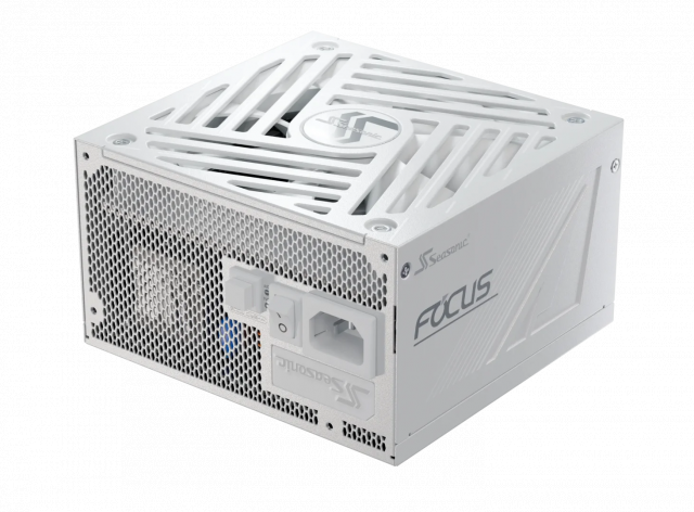 Захранващ блок SEASONIC FOCUS GX-850 White - 850W 80+ Gold, ATX 3.1, PCIe 5.1, Fully Modular 