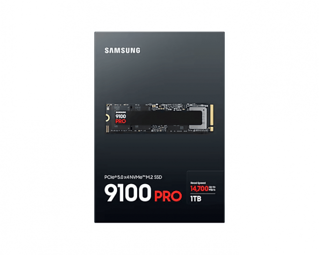 SSD SAMSUNG 9100 PRO 4TB, PCIe 5.0 NVMe M.2 Type 2280 
