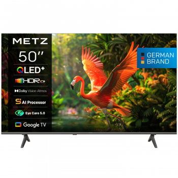 METZ TV 50" 50MQH7500Z UHD 4K QLED+ Google TV, Клас E