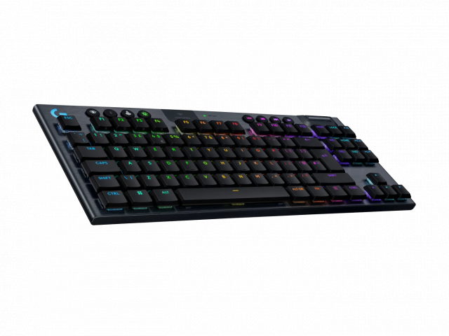 Безжична геймърска механична клавиатура Logitech G915X Lightspeed TKL - Linear Switch 