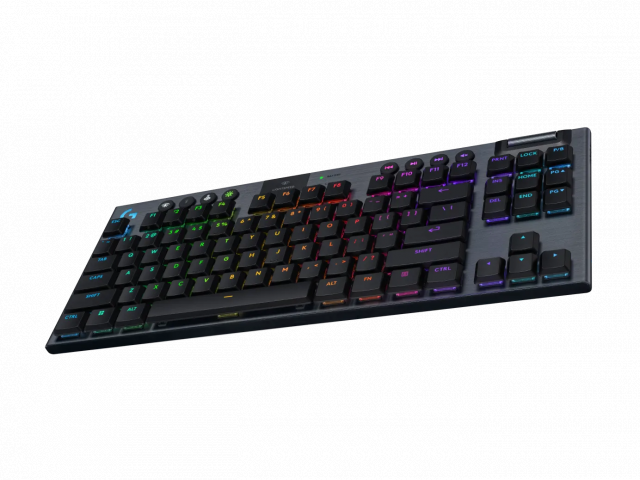 Безжична геймърска механична клавиатура Logitech G915X Lightspeed TKL - Linear Switch 