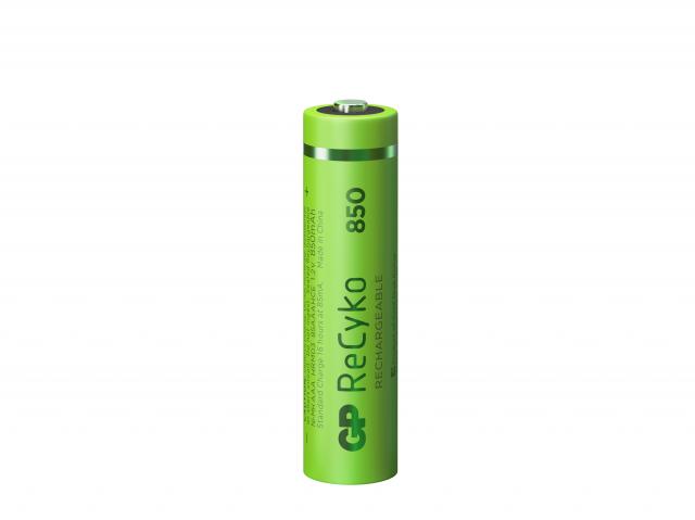 Rechargeable Battery GP R03 AAA 850mAh NiMH 85AAAHCE-EB4 RECYKO , 4 pc in blister 