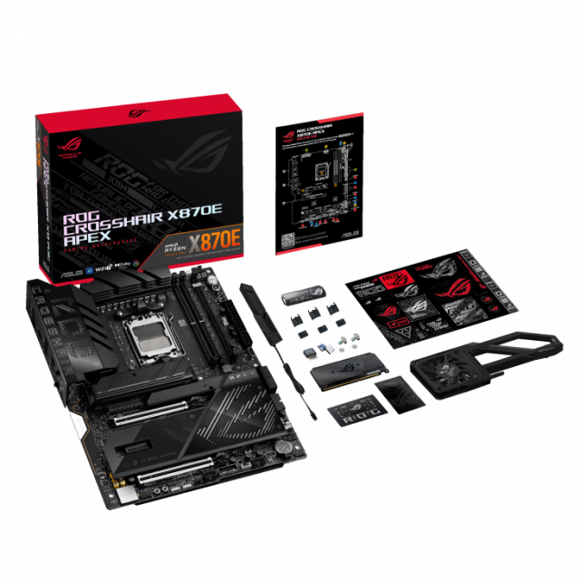 Дънна платка ASUS ROG CROSSHAIR X870E APEX WIFI AM5 DDR5 