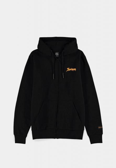 Hoodie DIFUZED The Lord of the Rings - Black Sauron - Men's Zipper, XL 