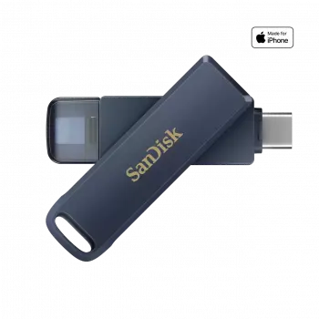 SanDisk Флаш памет 128GB Phone Drive, USB 3.2 Type-C, Lightning