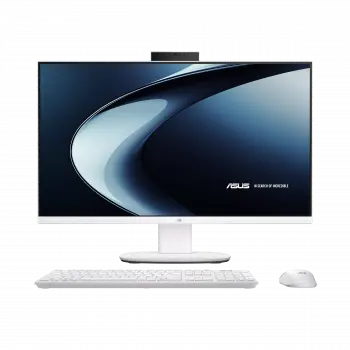 Kомпютър All-in-One ASUS ExpertCenter V470VAK-WPE488W - 27" inch IPS FHD(1920x1080), Intel Core 7 240H, 16GB DDR5, 1TB SSD, Windows 11 Home - White