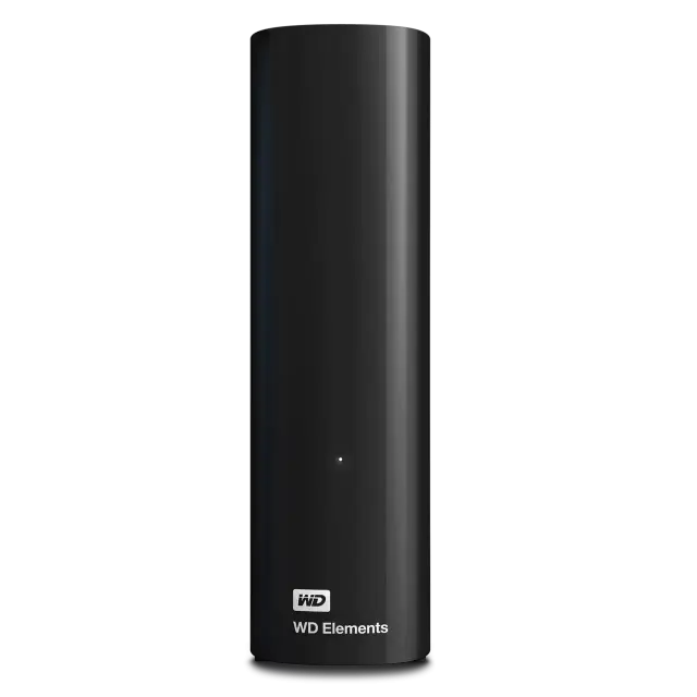 Външен хард диск Western Digital Elements Portable, 12TB, 3.5", USB 3.2 Gen 1, Черен 