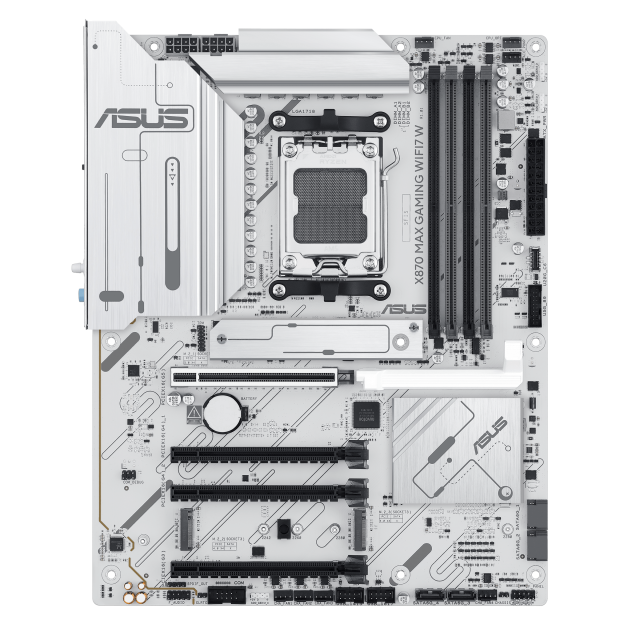 Motherboard ASUS X870 MAX GAMING WHITE WiFi7 AM5 DDR5 