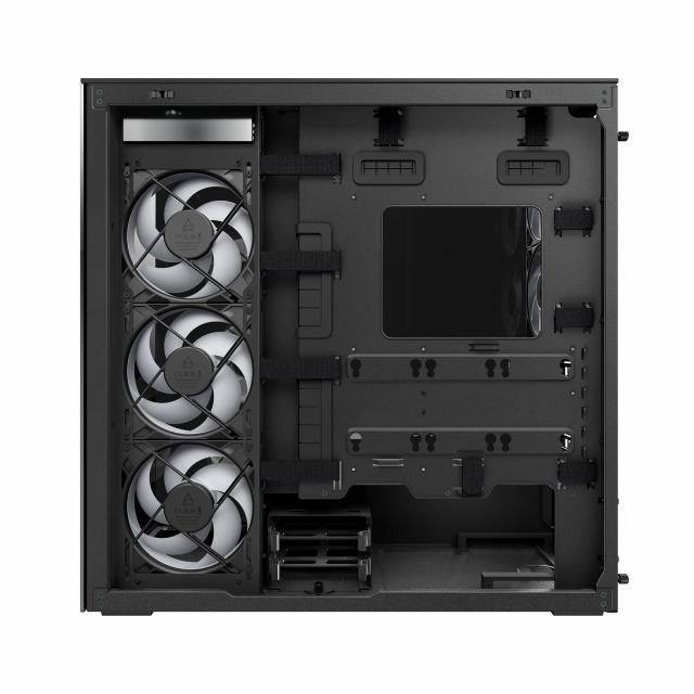 Кутия за компютър Arctic Xtender VG Mirror - Black Mid-Tower 