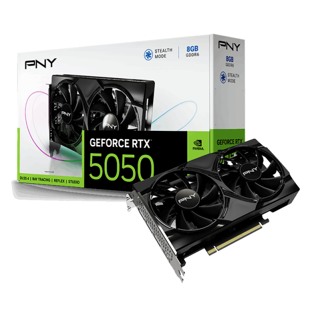 Видео карта PNY RTX 505 Dual Fan 8GB GDDR6 