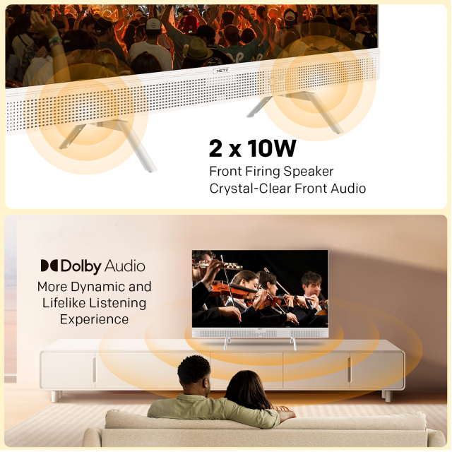 Телевизор METZ 32" 32MTE7000Z HD Ready LED, Google TV, Клас E 