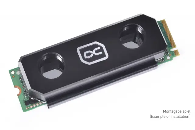 Охладител за SSD Alphacool HDX Apex Acetal M.2 2280 SSD Cooler 