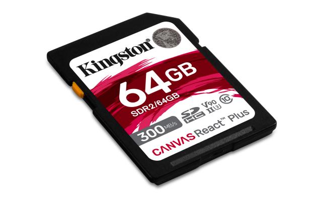 Memory card Kingston Canvas React SDXC 64GB 