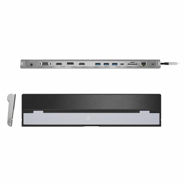 Докинг станция j5create JCD543, За три монитора, 100W  PD 