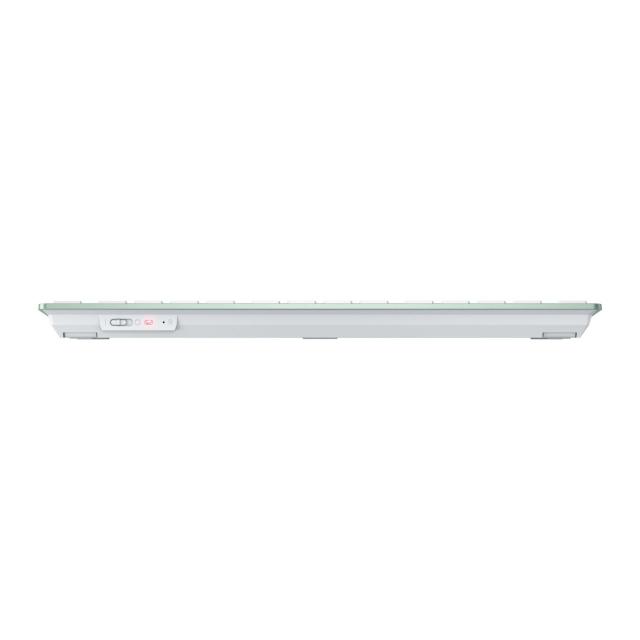 Безжична клавиатура CHERRY KW 7100 MINI BT, Bluetooth, Бледозелена 