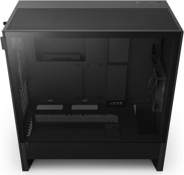 Case NZXT H5 Flow 2024 Black, Mid-Tower 