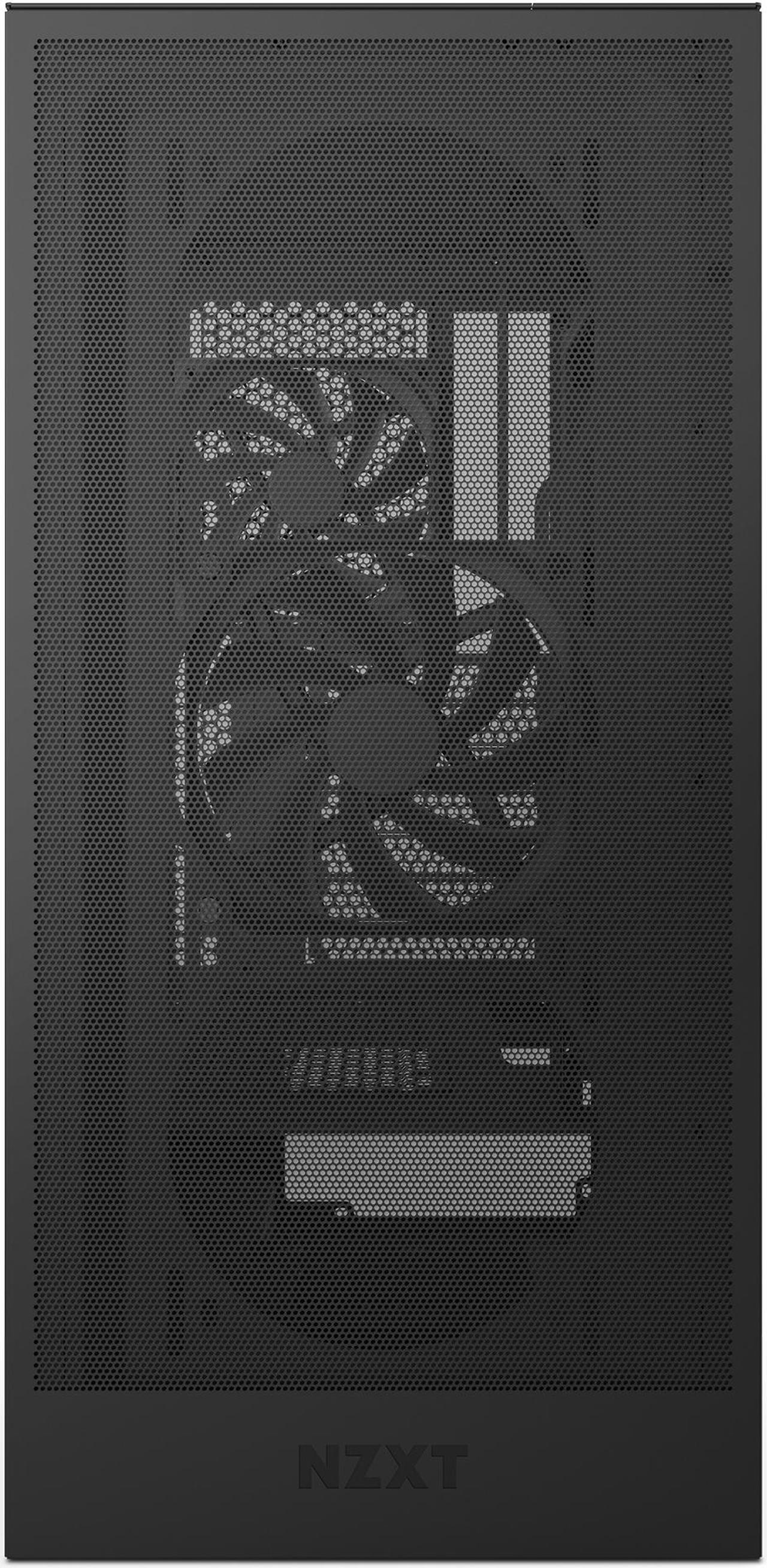 Кутия NZXT H5 Flow 2024 Black, Mid-Tower