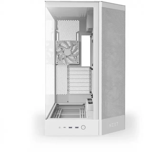 Кутия NZXT H9 Flow Dual-Chamber - White 