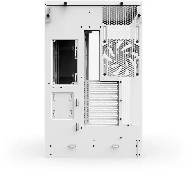 Кутия NZXT H9 Flow Dual-Chamber - White 
