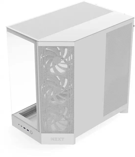 Кутия NZXT H9 Flow Dual-Chamber - White 