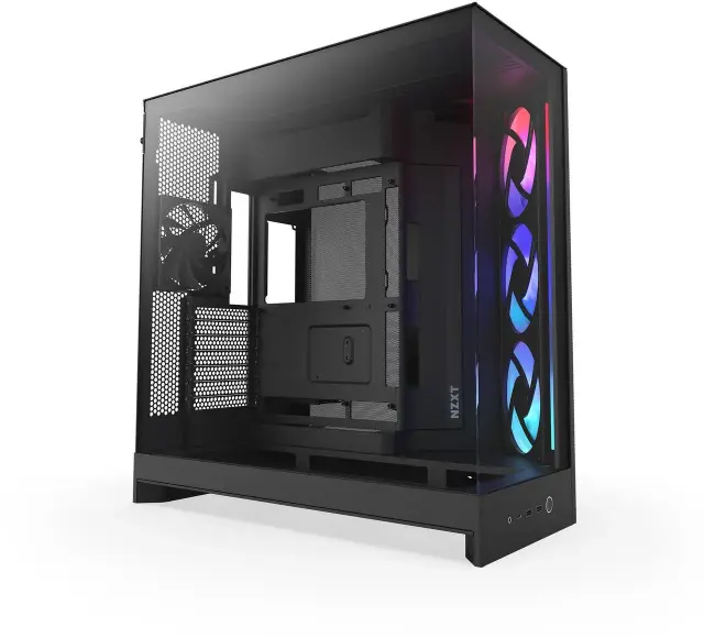 Кутия NZXT H9 Flow RGB Dual-Chamber - Black 