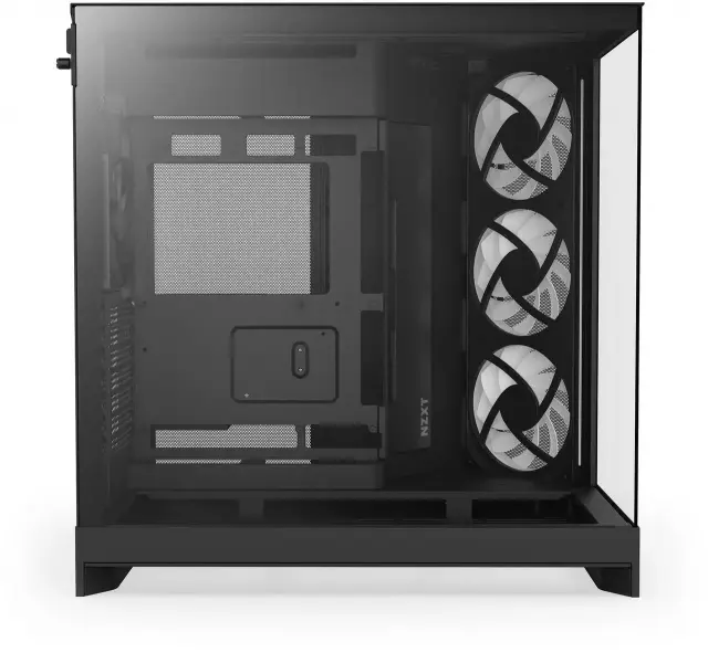 Кутия NZXT H9 Flow RGB Dual-Chamber - Black 