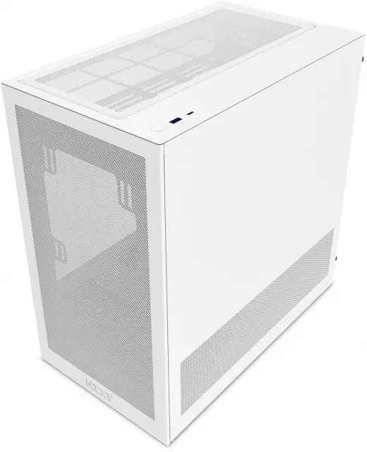 Кутия NZXT H3 Flow 2025 All White Micro-ATX Tower 