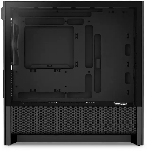 Кутия NZXT H3 Flow 2025 Micro-ATX Tower - Black 