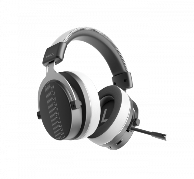 Геймърски безжични слушалки Dark Project Vexo Wireless - Gray 