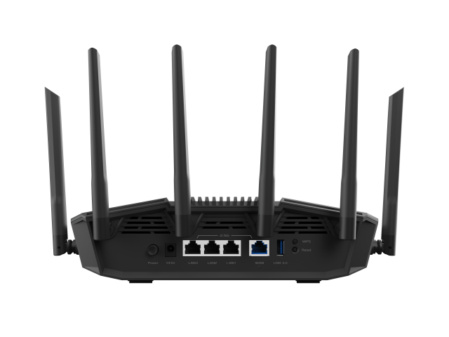 Wireless Router ASUS RT-BE90U Tri-Band WiFi7 BE9400 (802.11be), Ai Mesh 