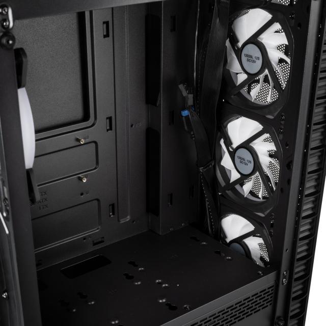 Case Kolink Observatory Lite Mesh RGB Mid-Tower, Black 