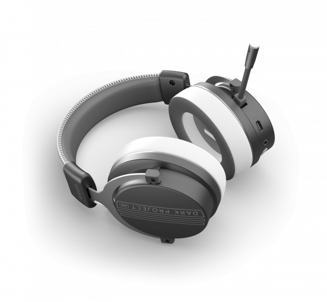 Геймърски безжични слушалки Dark Project Vexo Wireless - Gray 