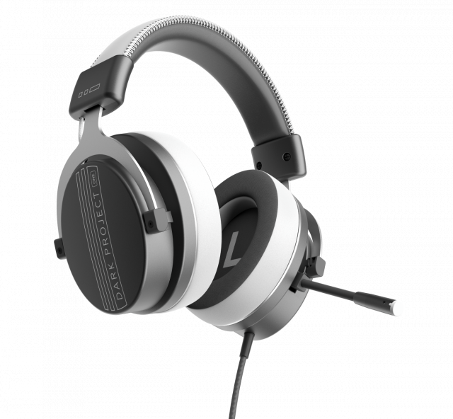 Геймърски слушалки Dark Project Vexo Wired - Gray 