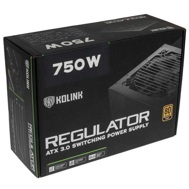Power Supply Kolink Regulator 750W 80+ Gold ATX 3.0 