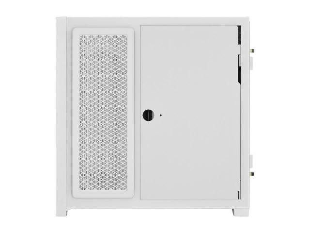 Case Corsair iCUE 5000X RGB QL Edition Mid Tower, Tempered Glass, White 