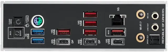 Дънна платка ASUS ROG CROSSHAIR X870E APEX WIFI AM5 DDR5 