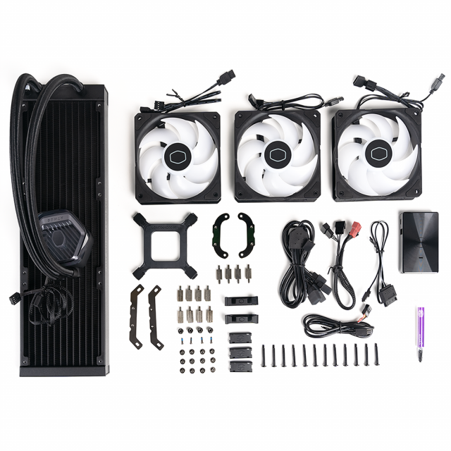 CPU AIO Cooler Master MasterLiquid 360 Atmos Black 