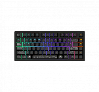 Геймърскa безжична клавиатура Dark Project ALU81A Terra Nova Black RGB