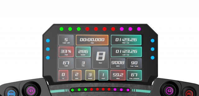 MOZA CM2 HD Racing Dash 