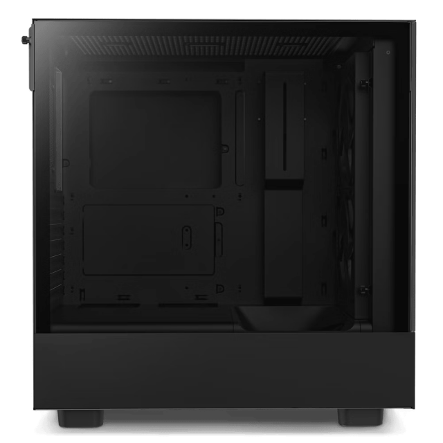 Case NZXT H5 Flow Matte Black, Tempered Glass, Mid-Tower 