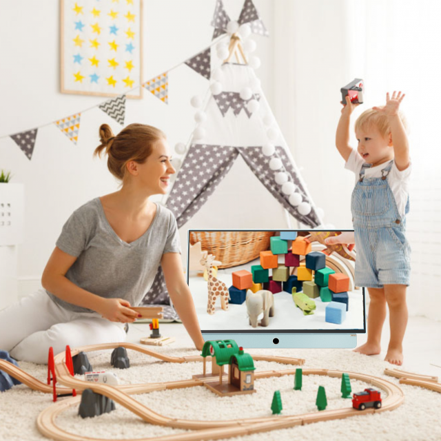 METZ Портативен телевизор  24MPE7000Y 24" LED FHD(1920x1080) GoogleTV, HDR10, син 