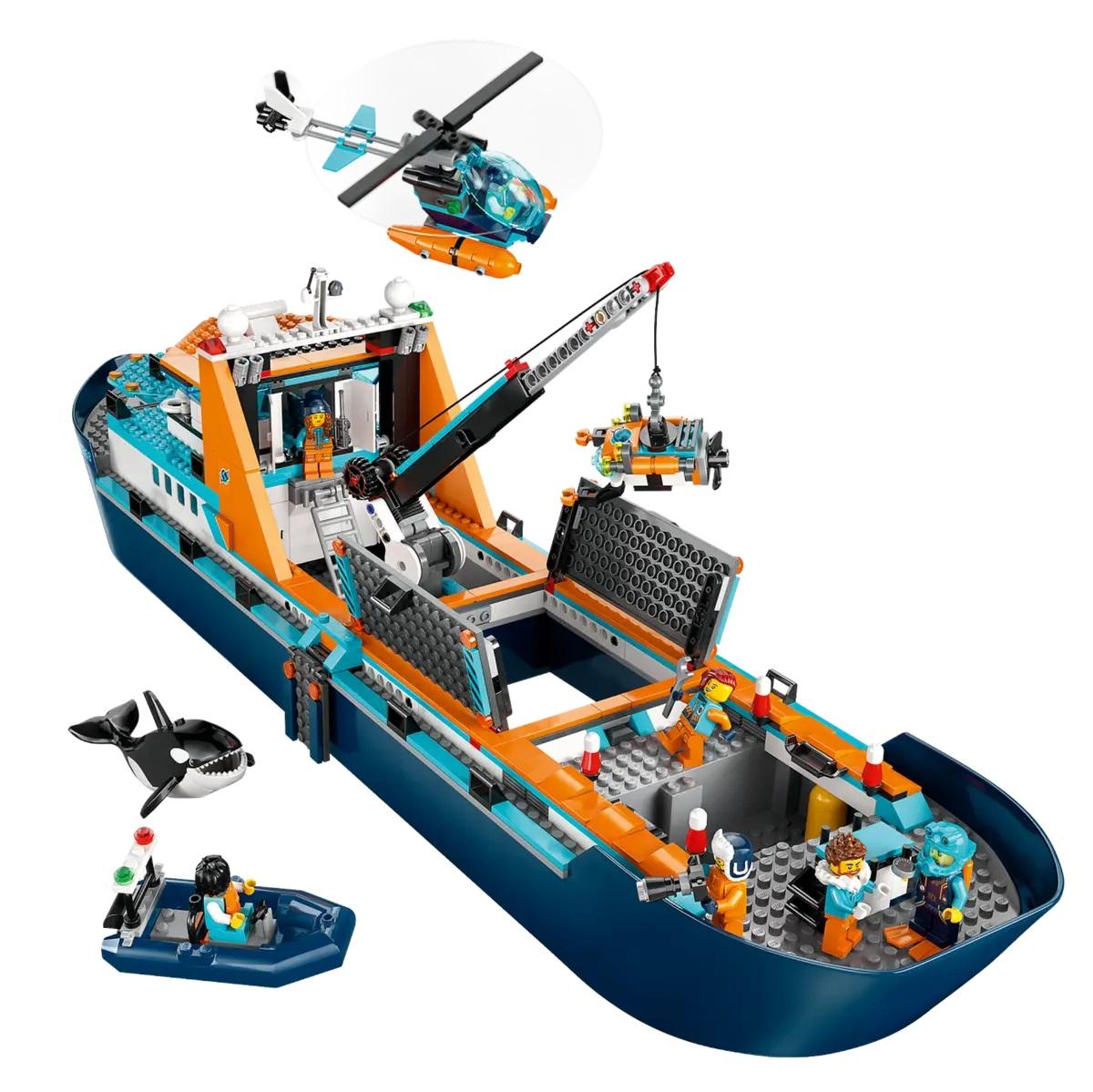 LEGO City - Arctic Explorer Ship - 60368 на топ цена | ВАЛИ Компютърс