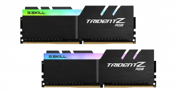 Памет G.SKILL Trident Z RGB 32GB(2x16GB) DDR4 3200MHz CL16 - F4-3200C16D-32GTZRX