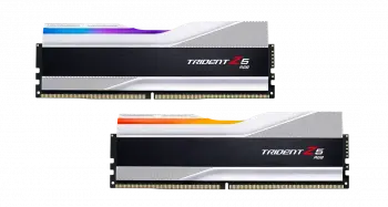 Memory G.SKILL Trident Z5 Silver 32GB(2x16GB) DDR5 6000MHz F5-6000J4040F16GX2-TZ5S