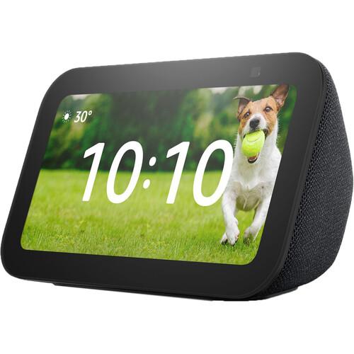 Смарт тонколона Amazon Echo Show 5, Gen 3, сензорен екран, гласов асистент, черен 