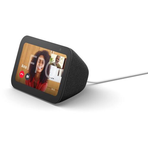 Смарт тонколона Amazon Echo Show 5, Gen 3, сензорен екран, гласов асистент, черен 
