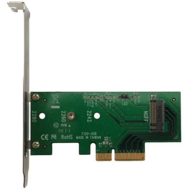 Адаптер Estillo PCIE 3.0 x 4 SSD M.2, DT-120