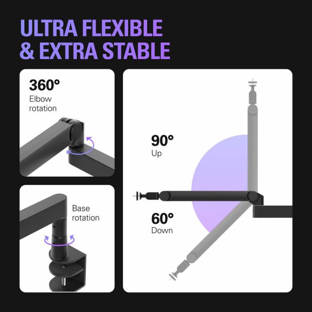 Elgato Wave Mic Arm Pro Black 
