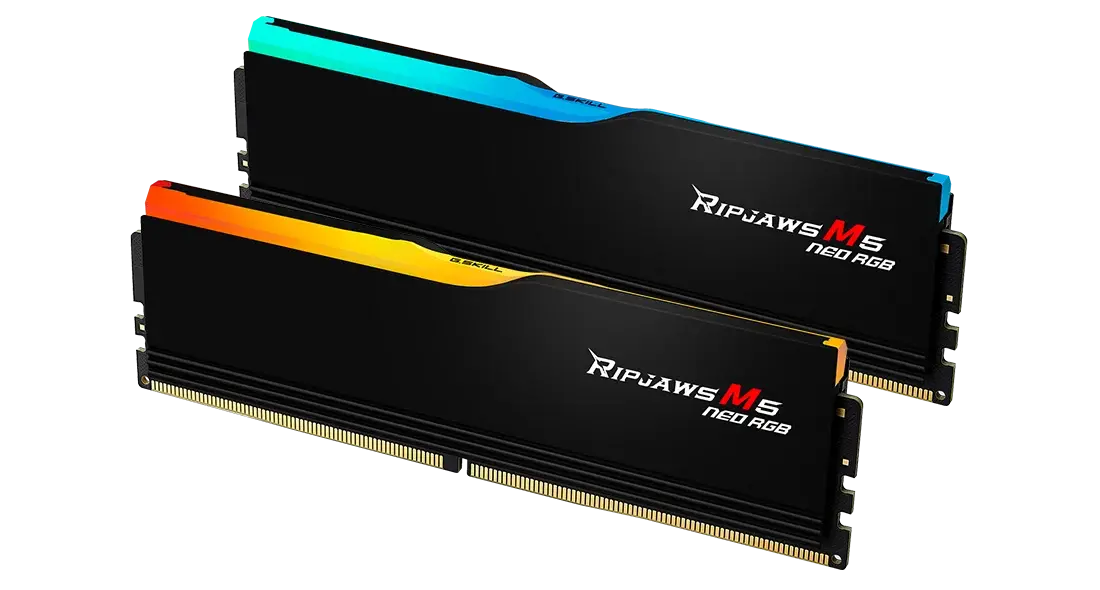 Памет G.SKILL Ripjaws M5 Neo RGB 48GB (2x24GB) DDR5-6000 CL30 - AMD EXPO